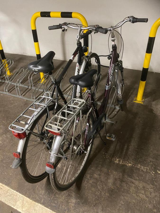 Strandblick Mit Strandkorb & Fahrraedern Glücksburg Kültér fotó